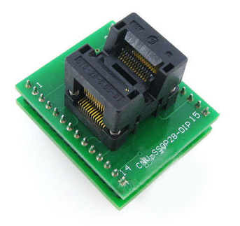 CNV SSOP28 to DIP28 socket 28 pin chip adapter tssop28 ic socket